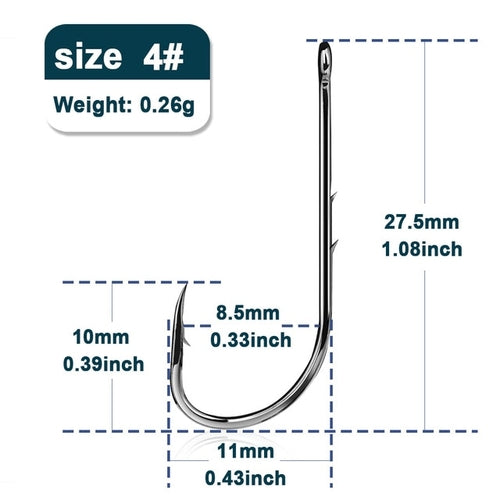 Worm Hooks Accessories Tackle