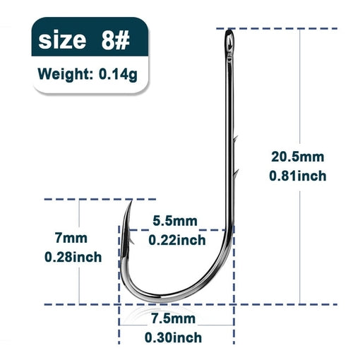 Worm Hooks Accessories Tackle
