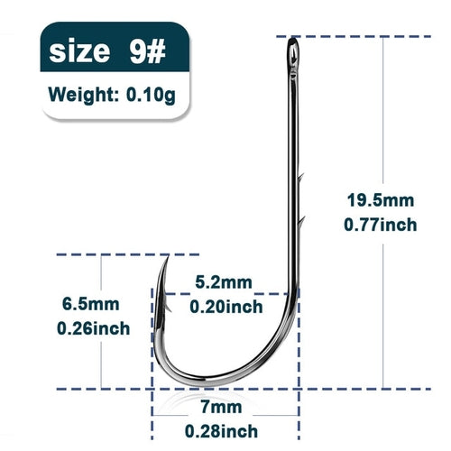 Worm Hooks Accessories Tackle