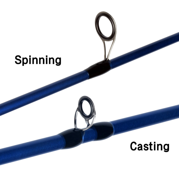 Spinning 4 Sections Travel Carbon Fishing Rod