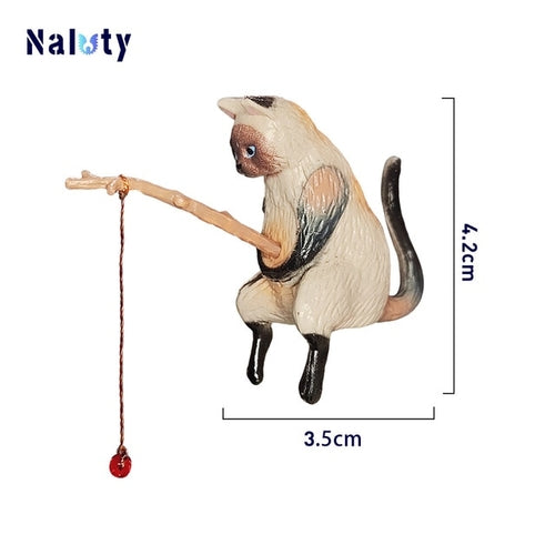 Creative Cat Aquarium Decoration