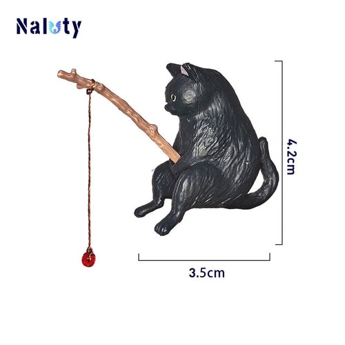 Creative Cat Aquarium Decoration