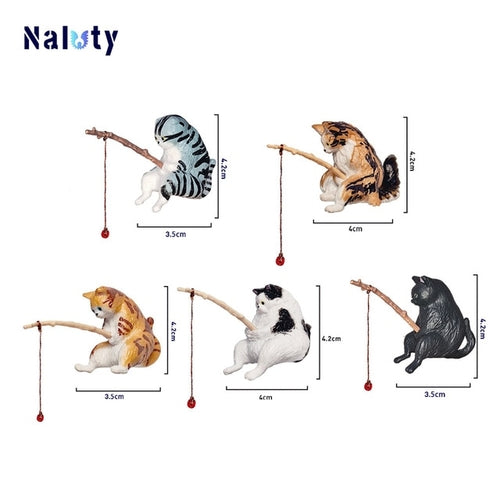 Creative Cat Aquarium Decoration