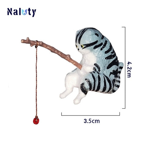 Creative Cat Aquarium Decoration