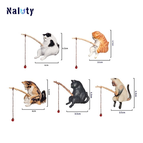 Creative Cat Aquarium Decoration