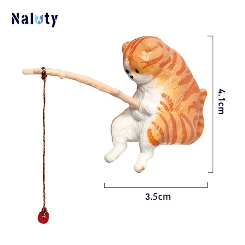 Creative Cat Aquarium Decoration