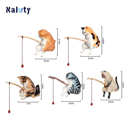 Creative Cat Aquarium Decoration