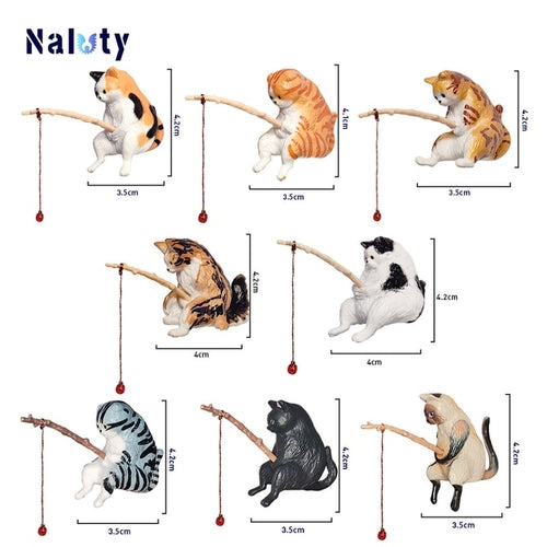Creative Cat Aquarium Decoration