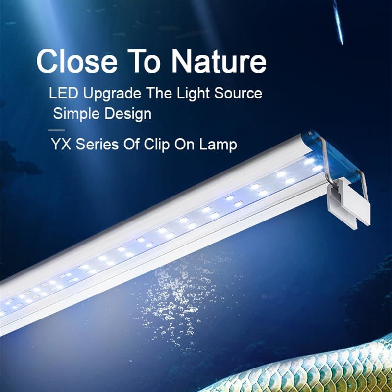 Extensible Waterproof Clip on Lamp For Fish Tank