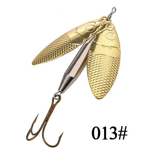 10colors Double Spinner Long Cast