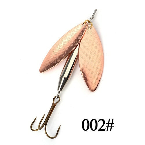 10colors Double Spinner Long Cast