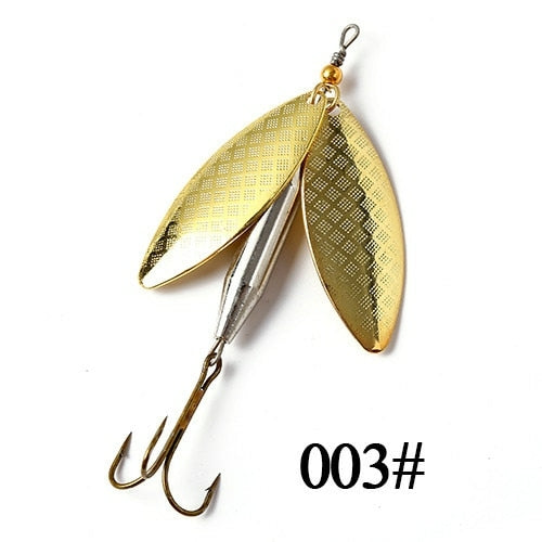 10colors Double Spinner Long Cast