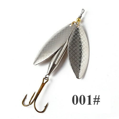 10colors Double Spinner Long Cast