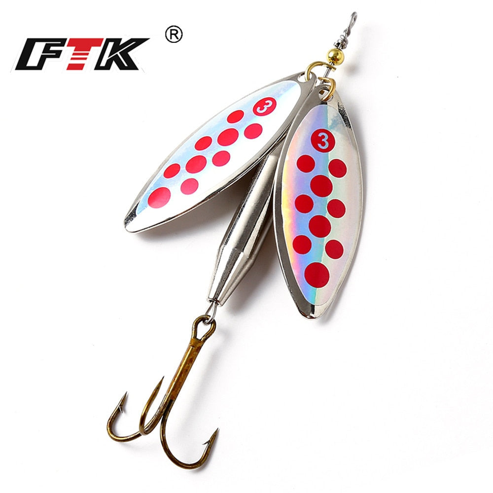 10colors Double Spinner Long Cast