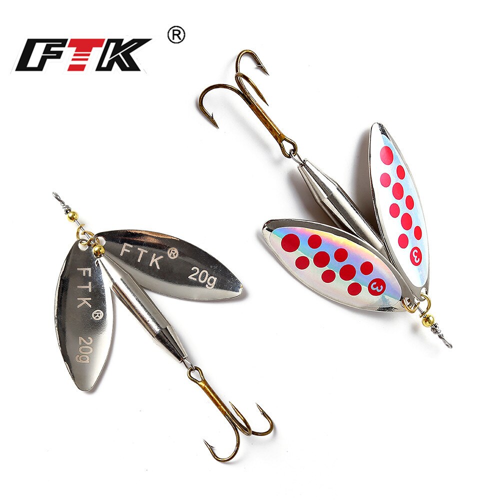 10colors Double Spinner Long Cast