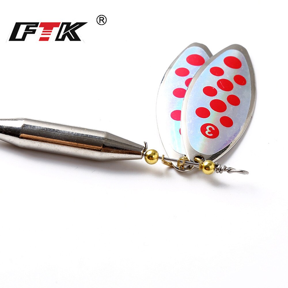 10colors Double Spinner Long Cast