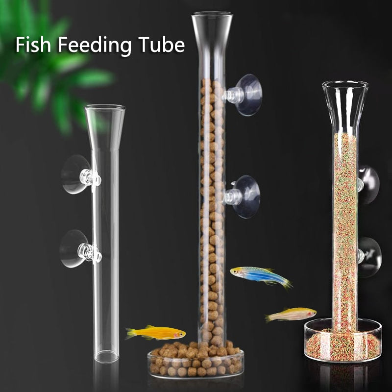 Glass Aquarium Feeding Accessories