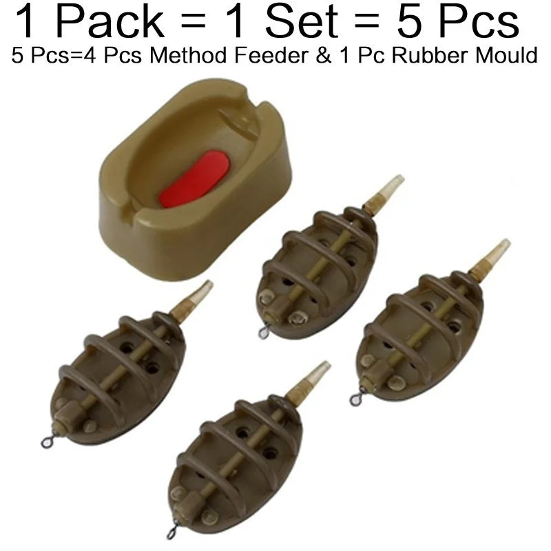 Feeder Mould Bait Thrower Bait Plumb Set Carp
