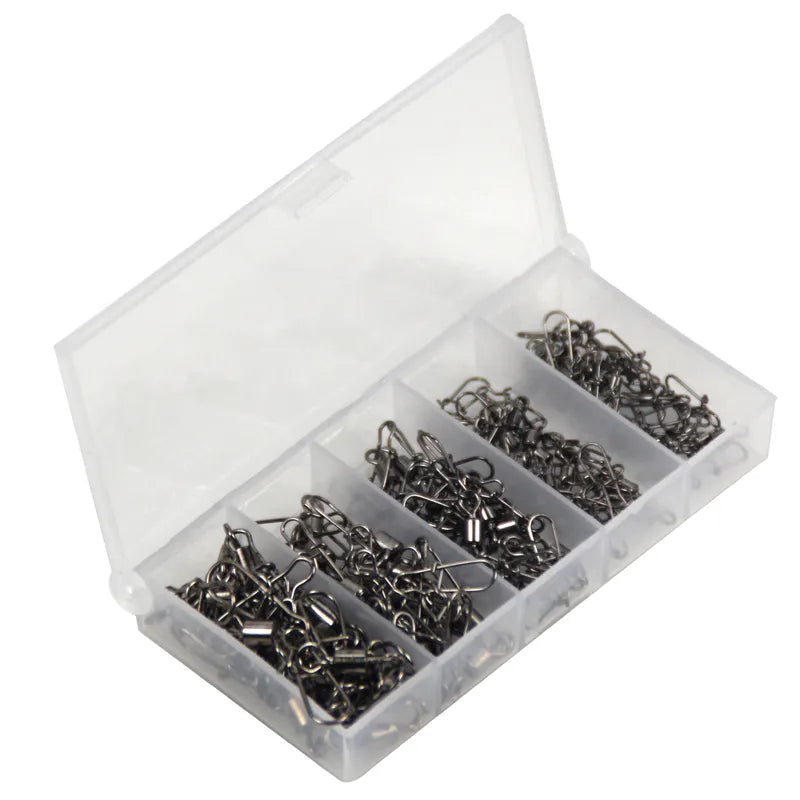 100pc/box Stainless Steel Fishing Connector Pin