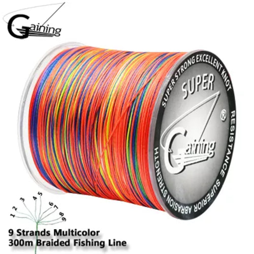 Braided PE Multicolor Fishing Lines Braid 300m