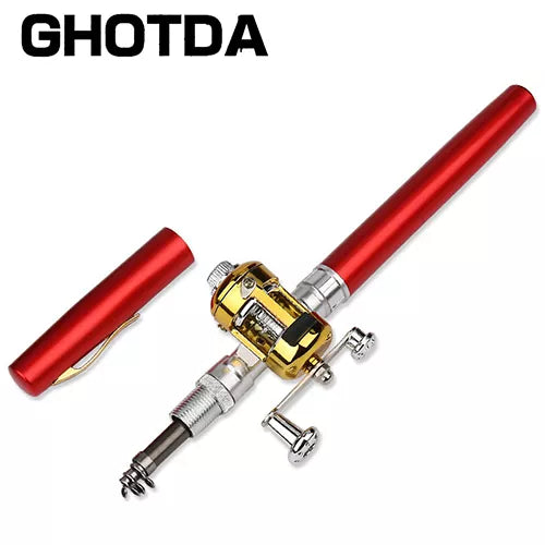 Portable Pocket Telescopic Mini Fishing Pole