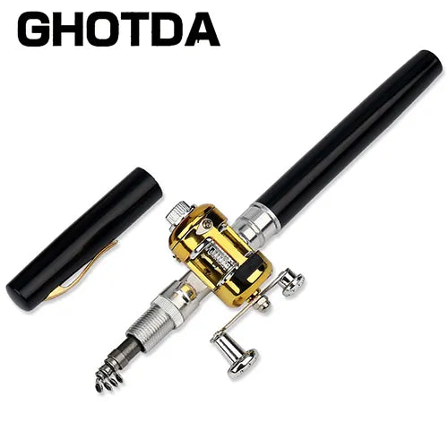Portable Pocket Telescopic Mini Fishing Pole
