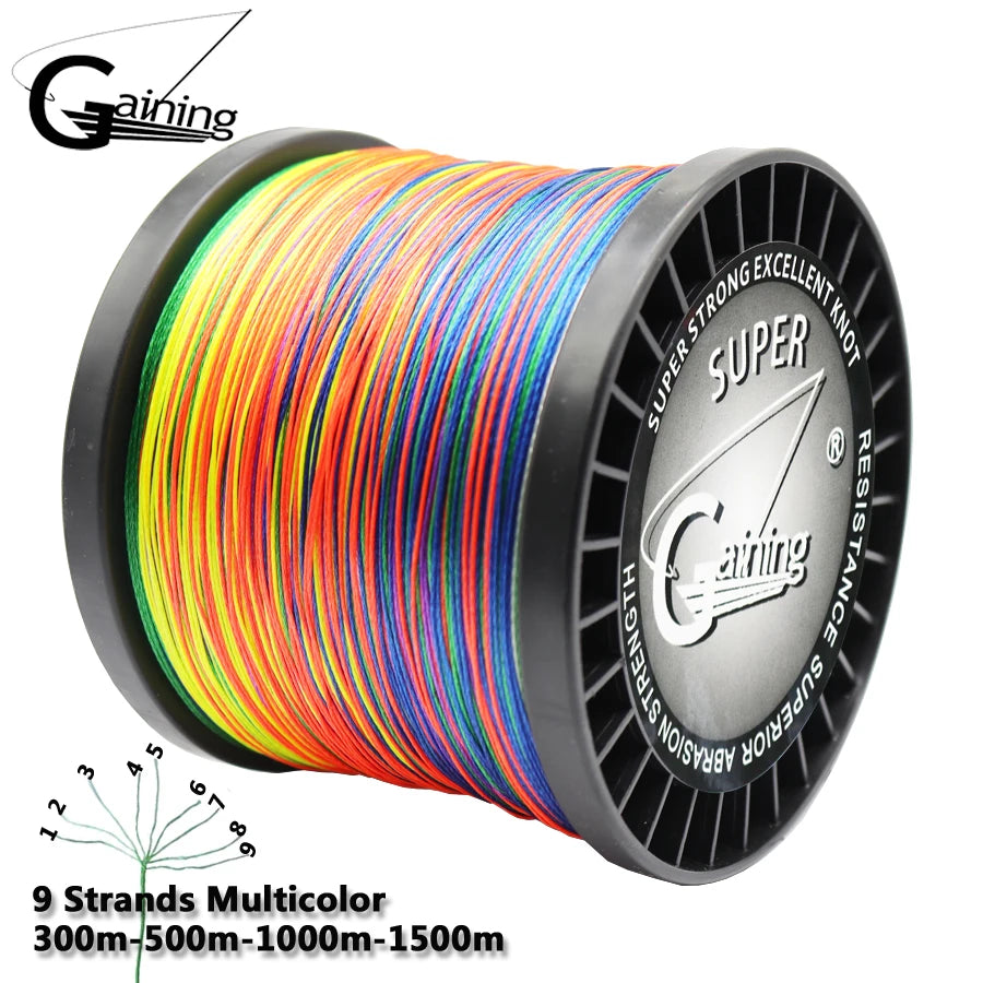 Braided PE Multicolor Fishing Lines Braid 300m