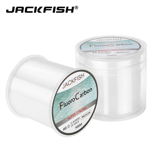 Jackfish 500m Fluorocarbon Fishing Line