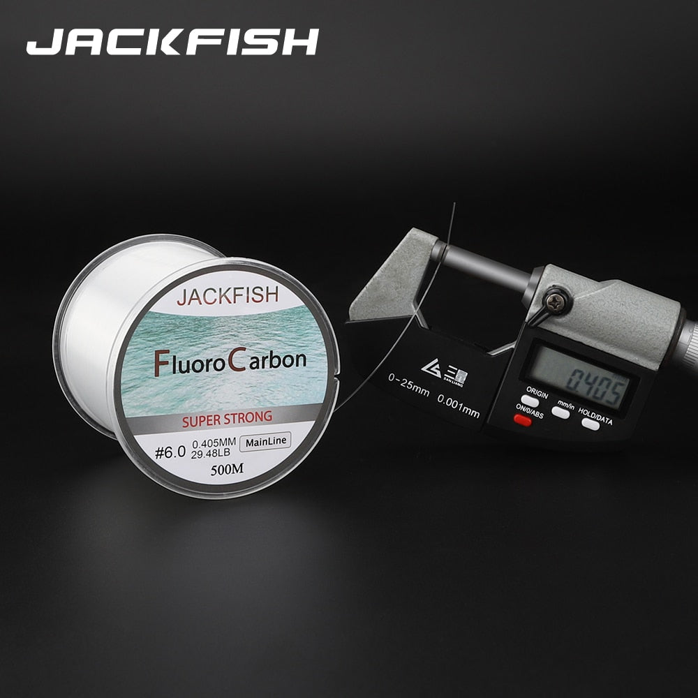 Jackfish 500m Fluorocarbon Fishing Line