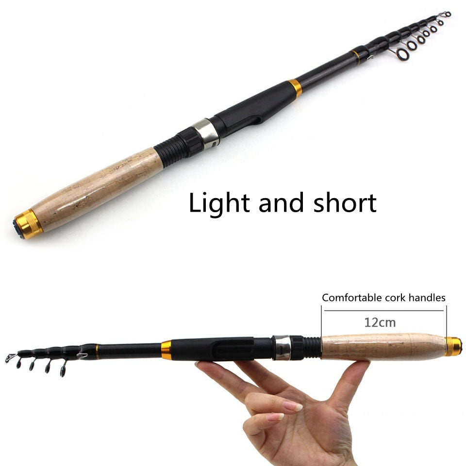 Telescopic Fishing Rod Fiber