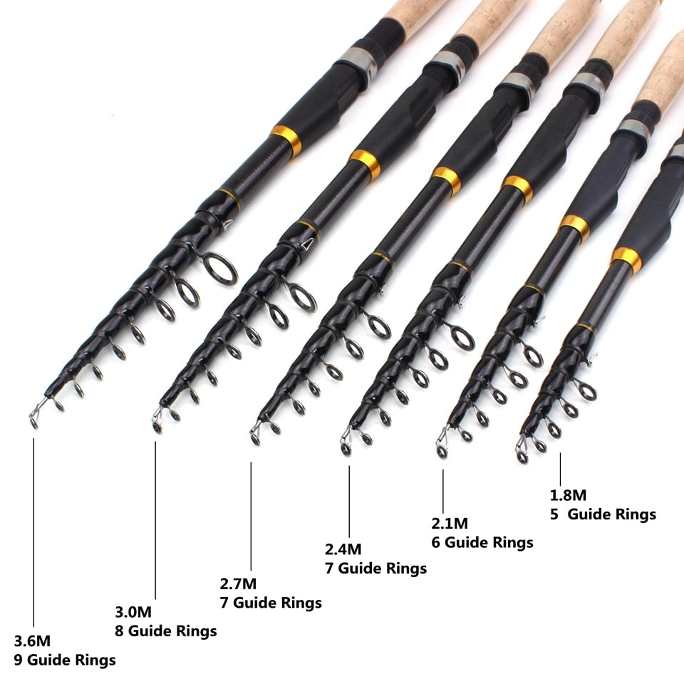 Telescopic Fishing Rod Fiber