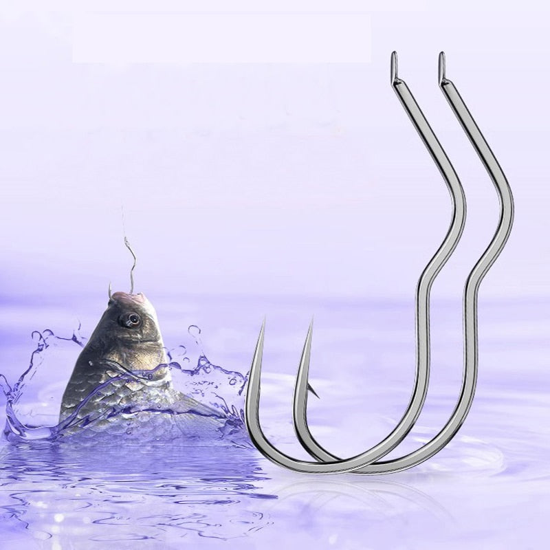 High Carbon Steel Fishing Hook Sharp