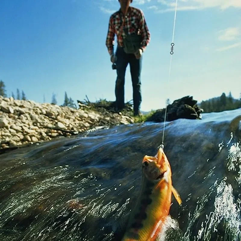 Fishing Barrel Bearing Rolling Swivel