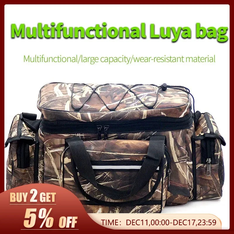 Waterproof Fishing Bag Nylon Large Capacity