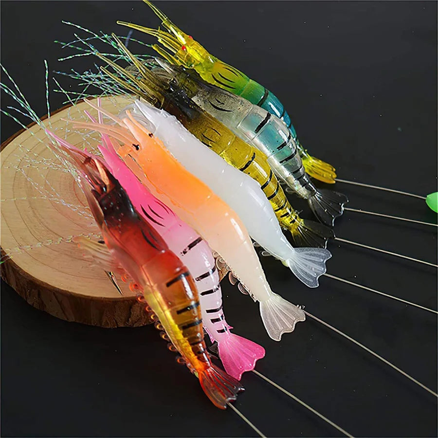 3pcs/7pcs Shrimp Lures Fishing Lures