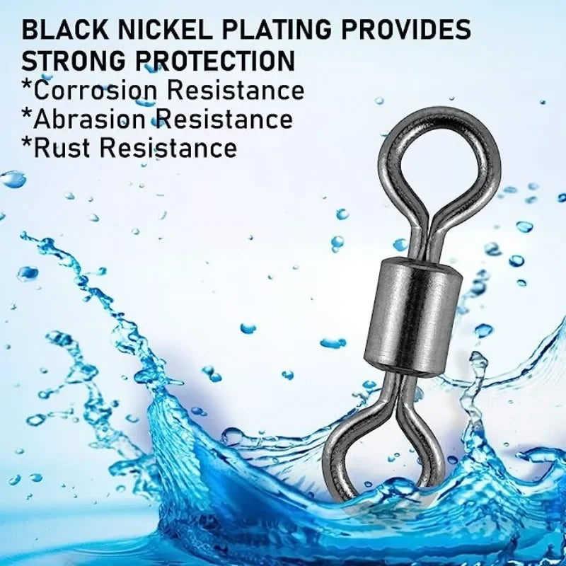 Fishing Barrel Bearing Rolling Swivel