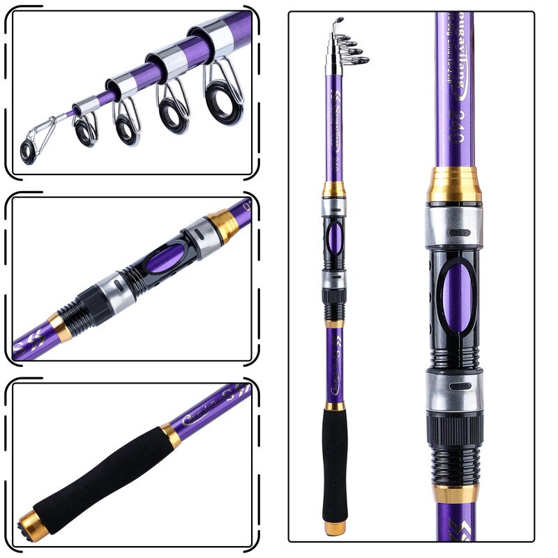 Telescopic Fishing Rod