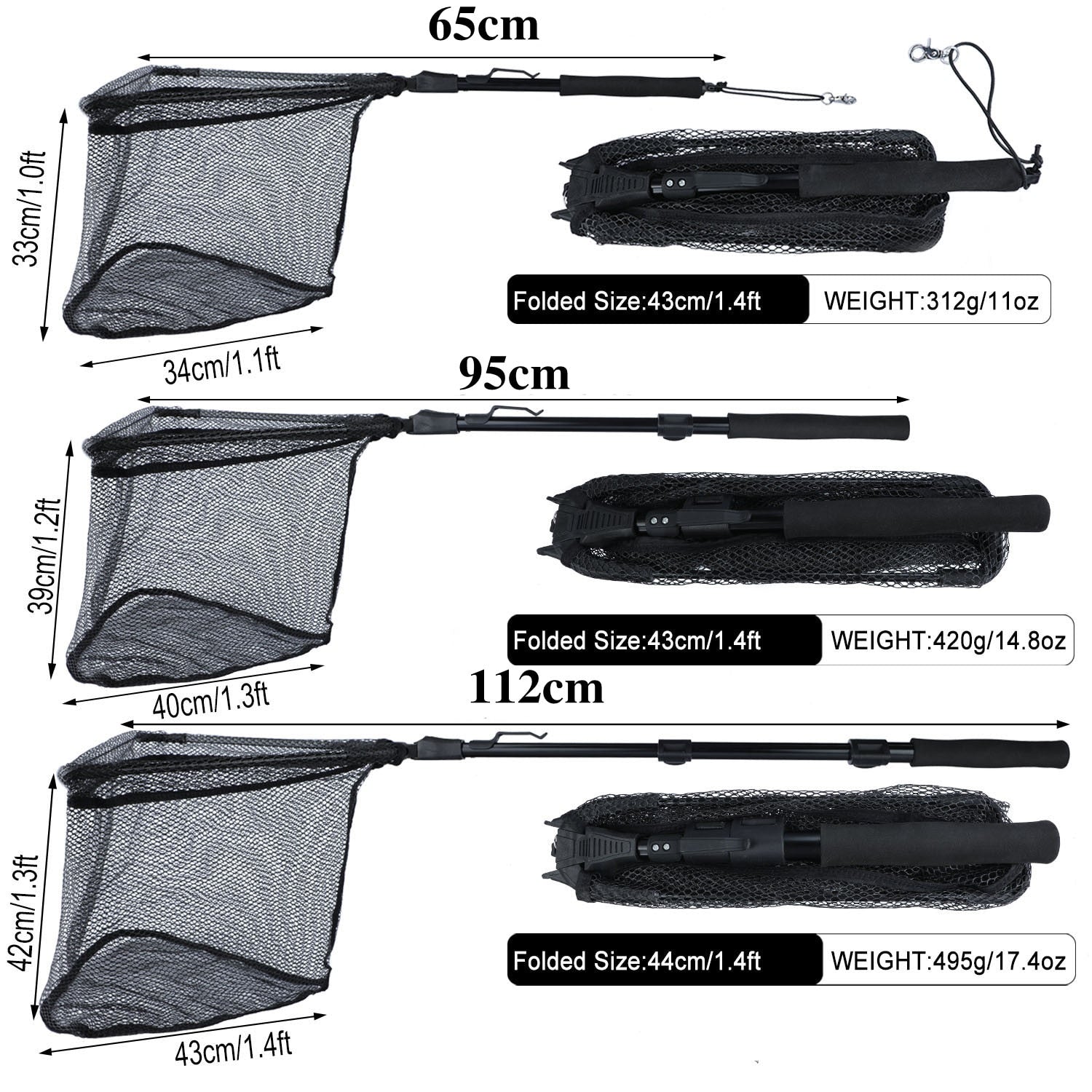 Fishing Accessories Landing Net | Fishing Landing Net Telescopic |