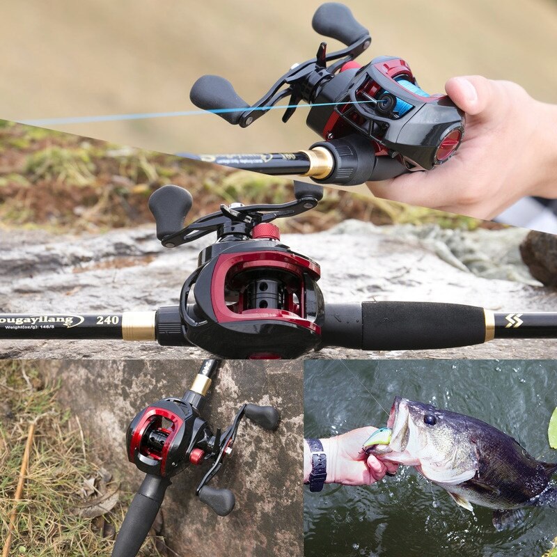 Telescopic Carbon Fishing Rod Reel