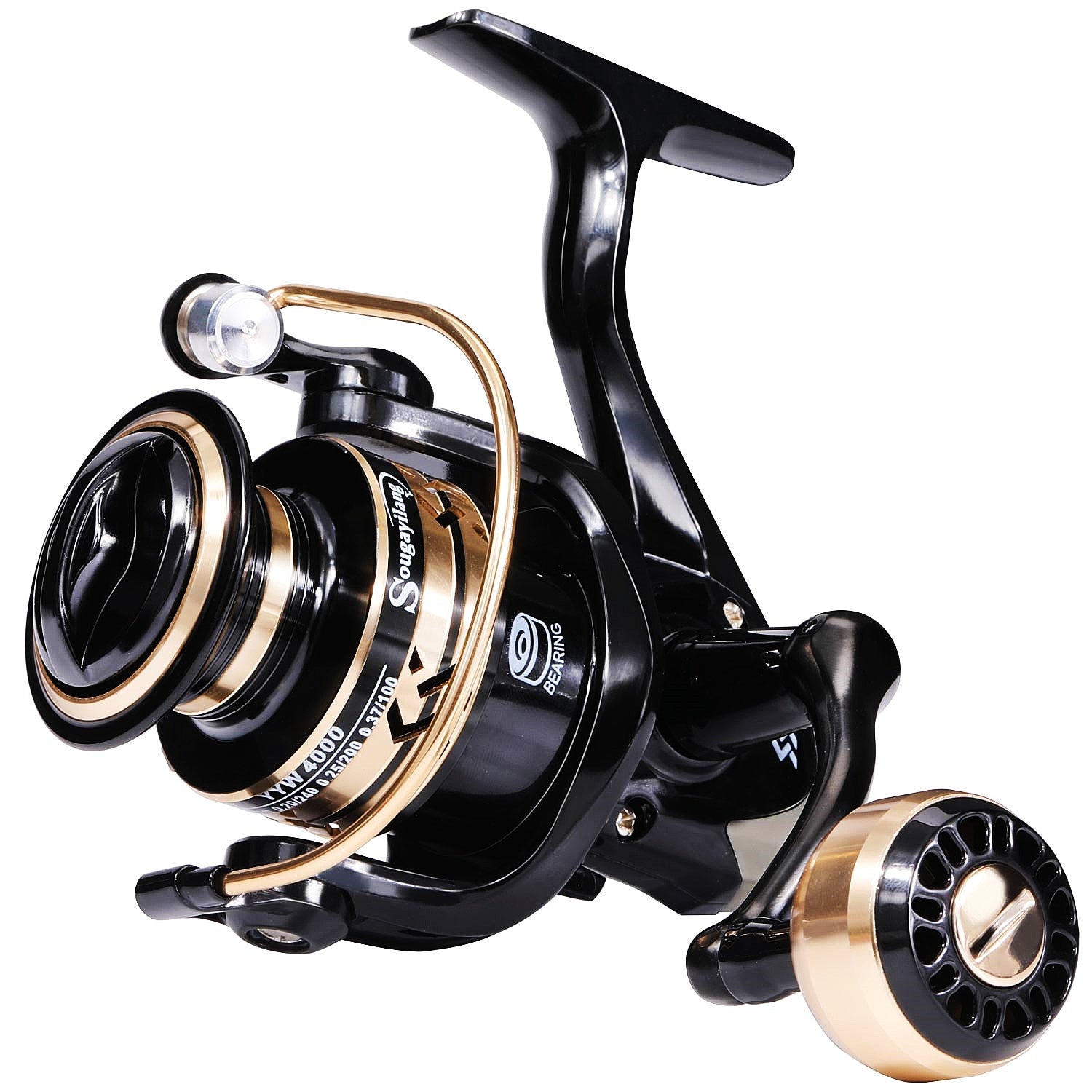 Spinning Fishing Reel and Rod