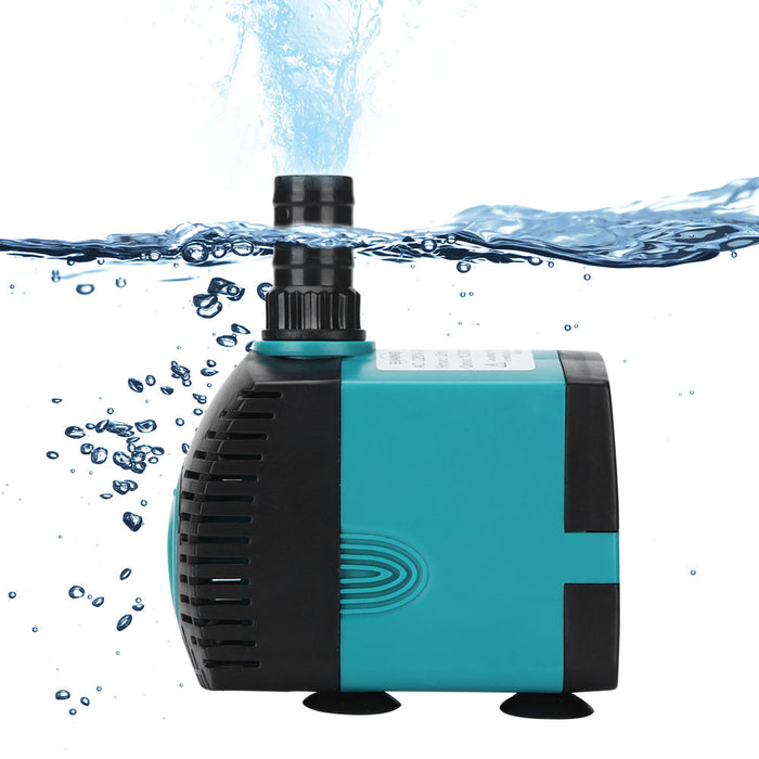 Submersible Water Fountain Pump Filter Fish Pond