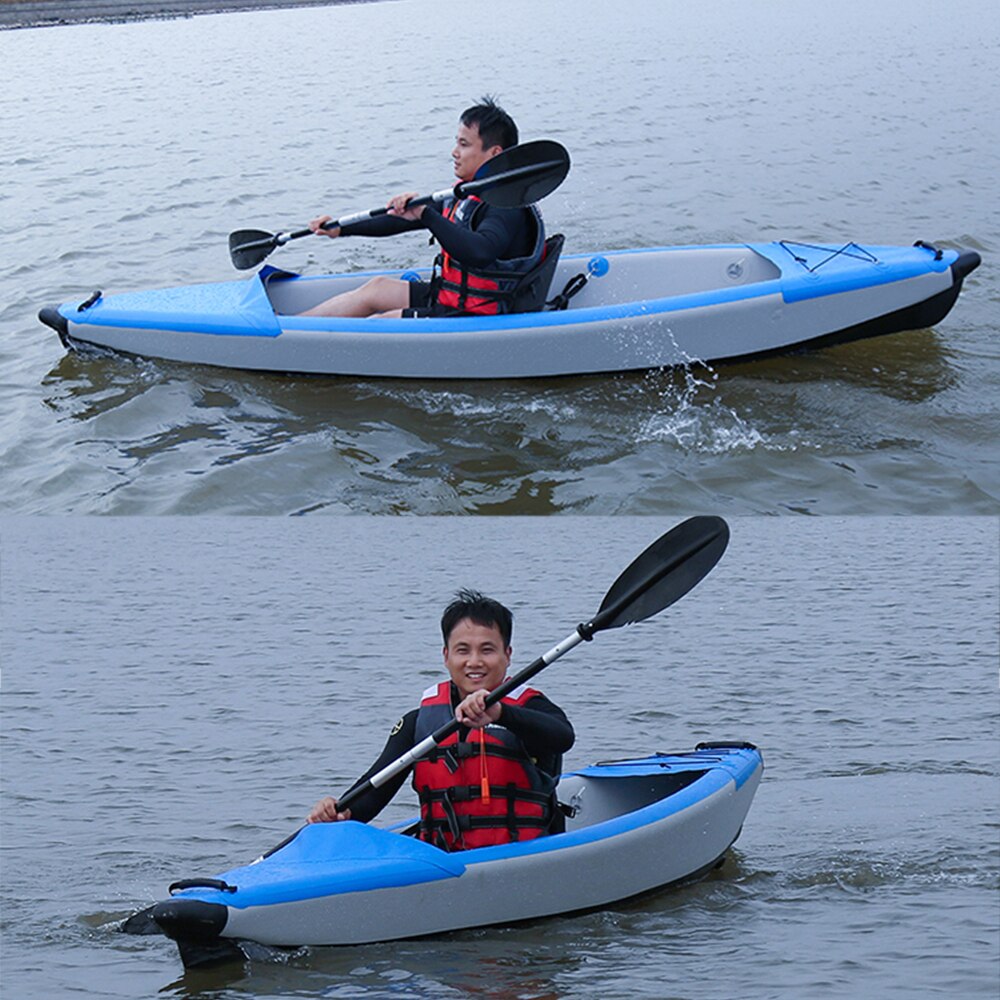 1 2person Inflatable PVC Kayak  Fishing Canoe
