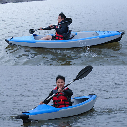 1 2person Inflatable PVC Kayak  Fishing Canoe