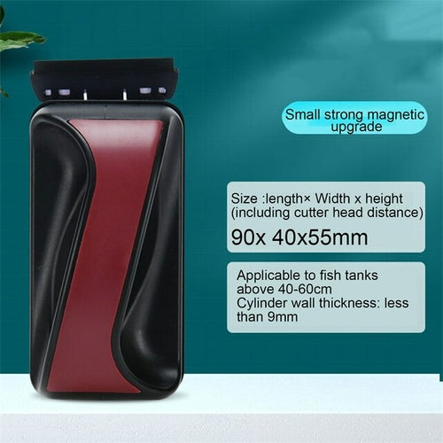 1 Pcs New Aquarium Glass Fish Tank Algae Scraper Cleaner Strong