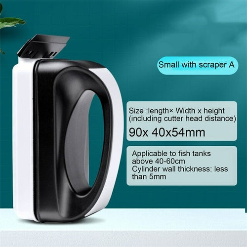 1 Pcs New Aquarium Glass Fish Tank Algae Scraper Cleaner Strong