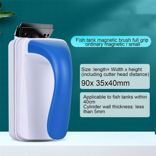 1 Pcs New Aquarium Glass Fish Tank Algae Scraper Cleaner Strong