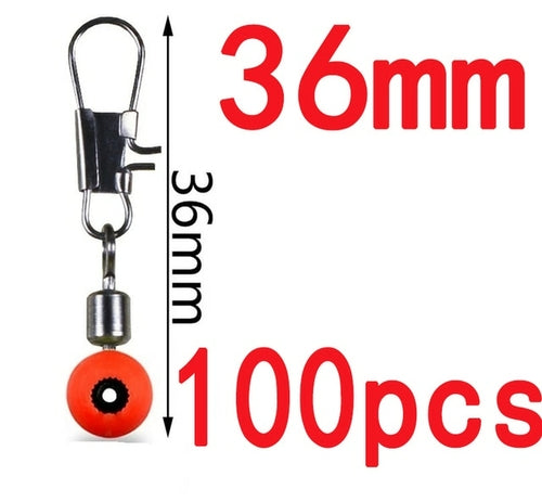 100PCS Fishing Float Bobber Stops