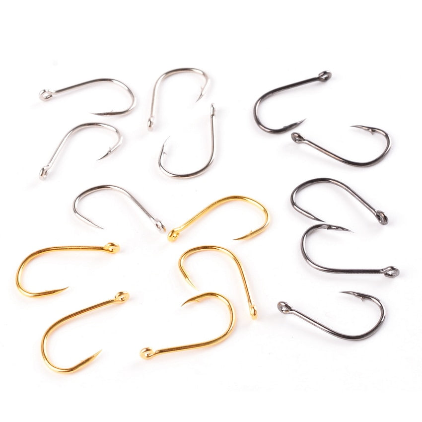 100Pcs Fishing Hooks Set