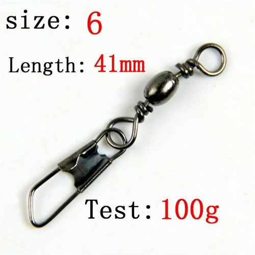 100Pcs Fishing Snaps Connector
