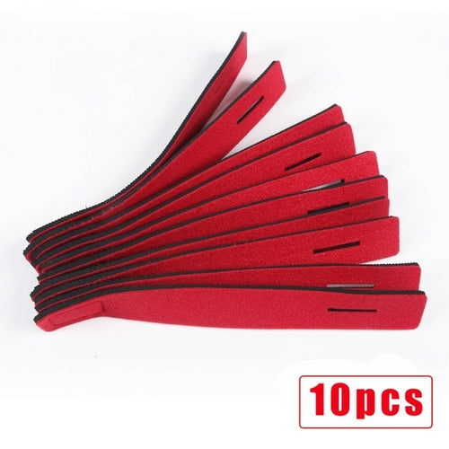 10pcs Fishing Rod Tie Holder Strap Belt